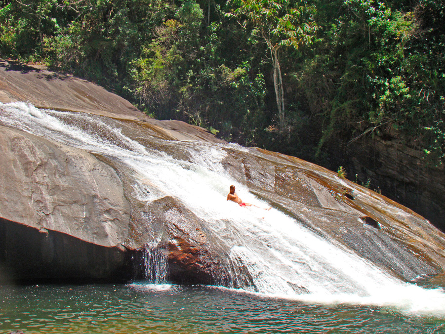 Cachoeira do Escorrega em Visconde de Mauá